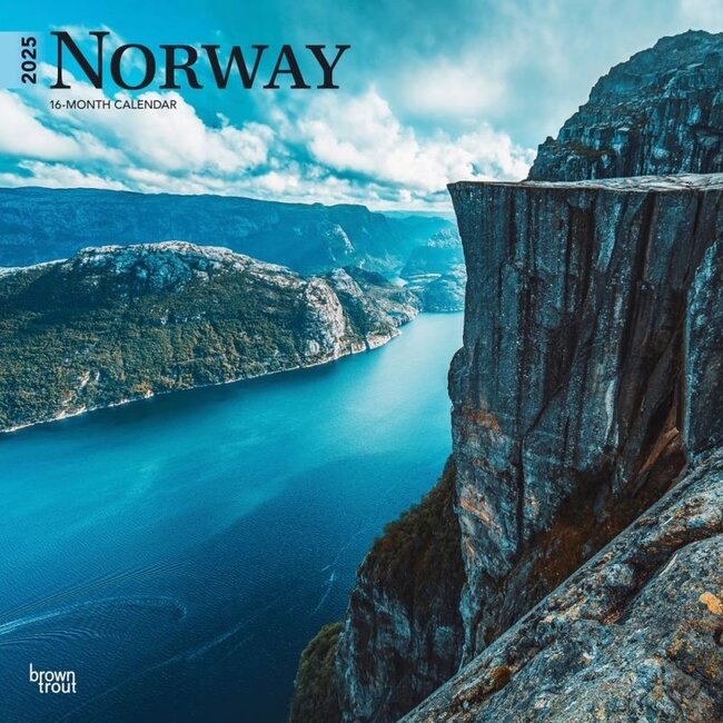 Browntrout Noruega / Calendario Noruega 2025