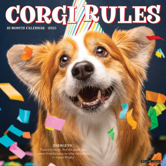 Willow Creek Calendario de reglas Corgi 2025