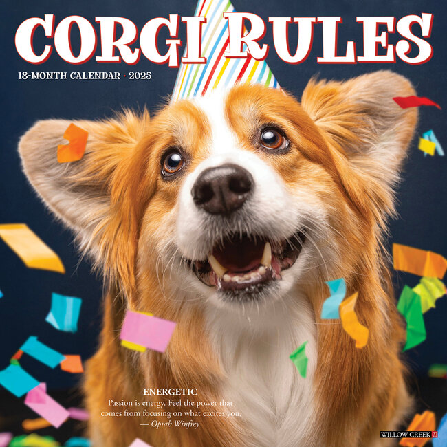 Corgi Rules Calendrier 2025