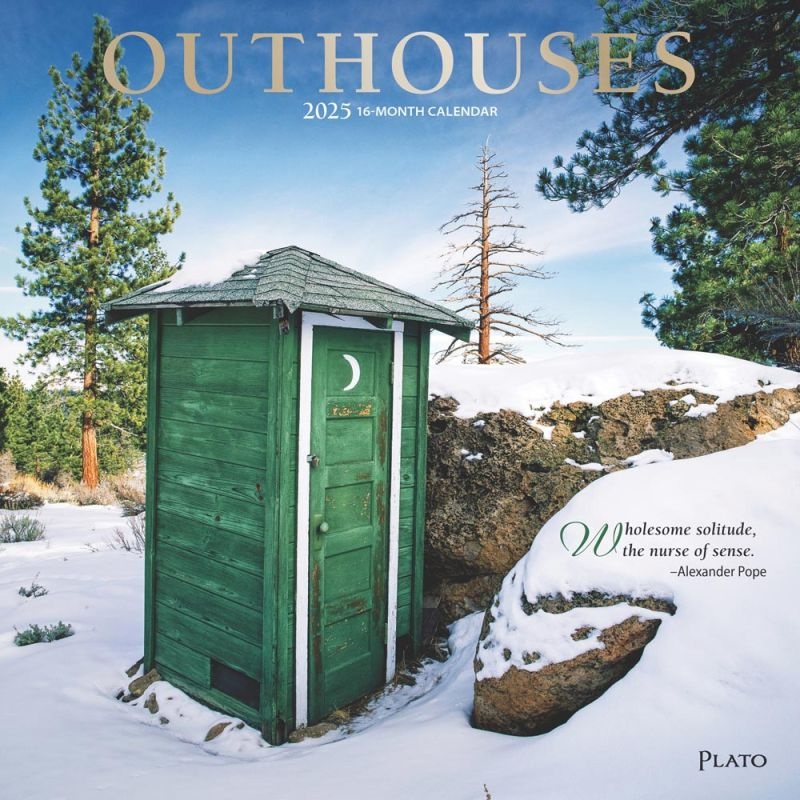 Acheter Outhouses Calendar 2025 simplement commander en ligne