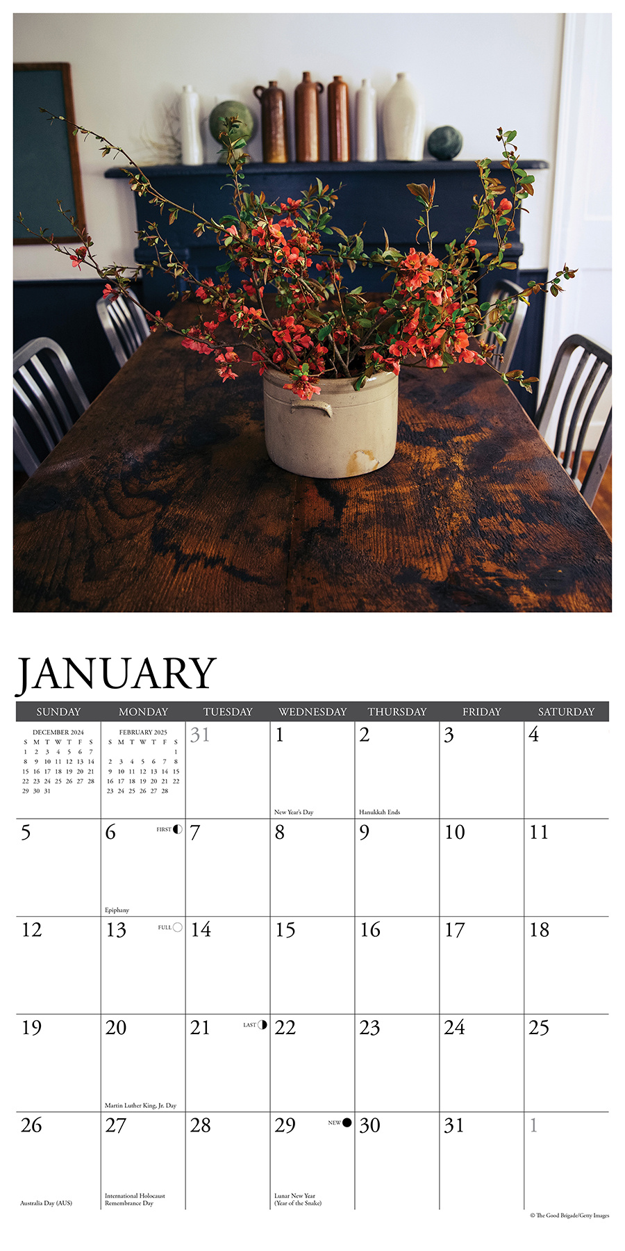 Buying Country Chic Calendar 2025 simply order online Kalenderwinkel.nl