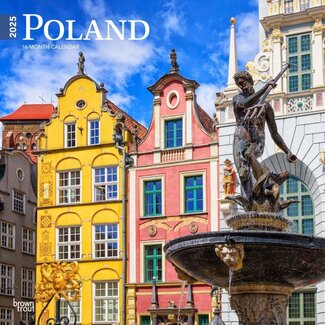 Browntrout Poland Calendar 2025