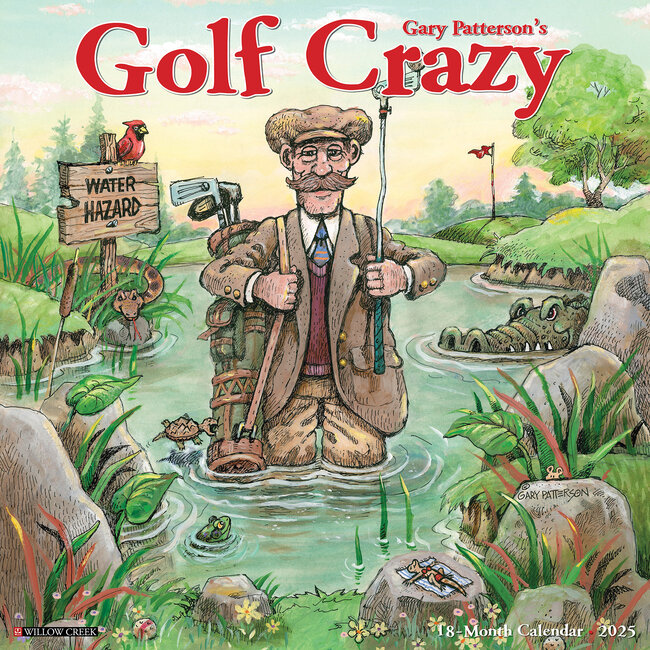 Calendario Golf Crazy 2025