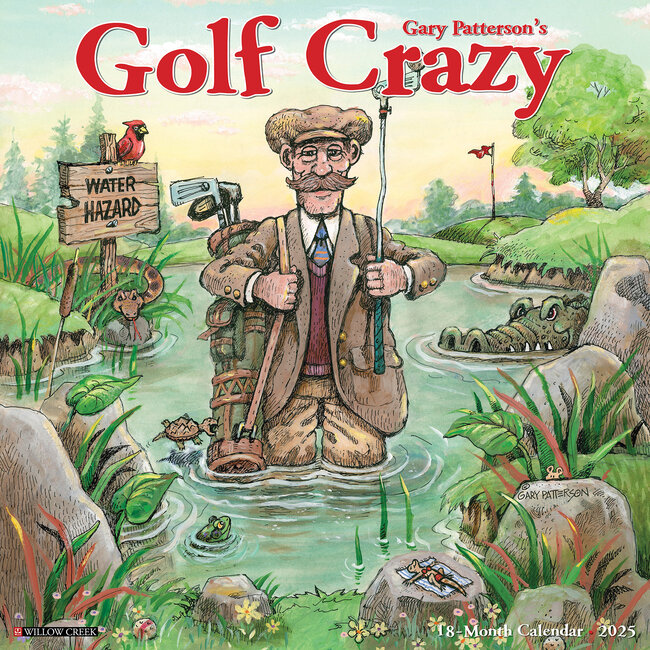 Calendrier Golf Crazy 2025