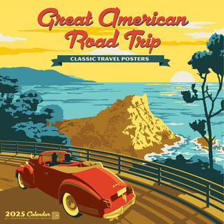 Willow Creek Great American Road Trip Calendar 2025