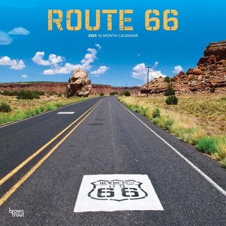 Browntrout Calendario Route 66 2025