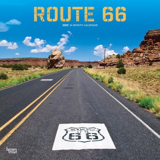 Calendrier Route 66 2025