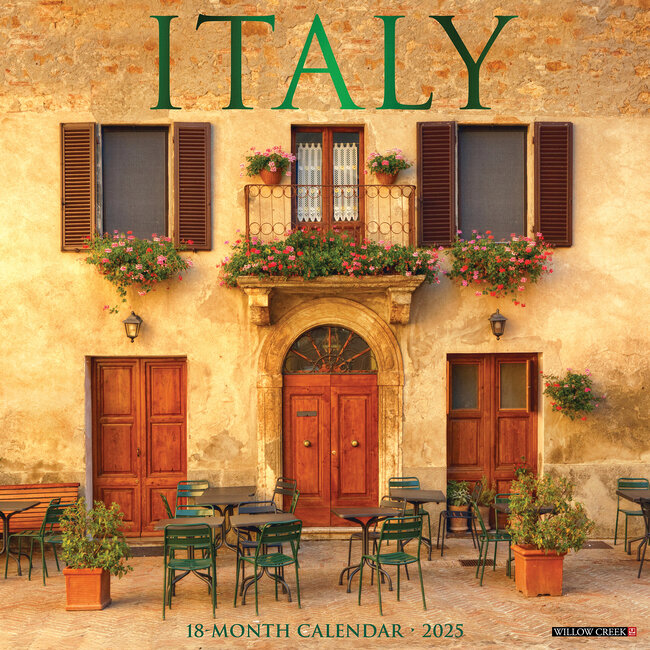 Willow Creek Italy Calendar 2025