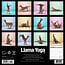 Llama Yoga Kalender 2025