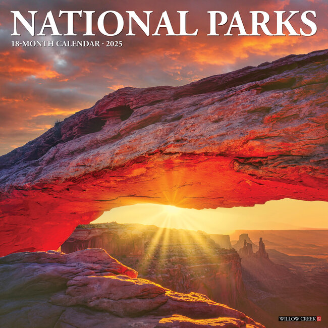 Willow Creek Calendario de Parques Nacionales 2025