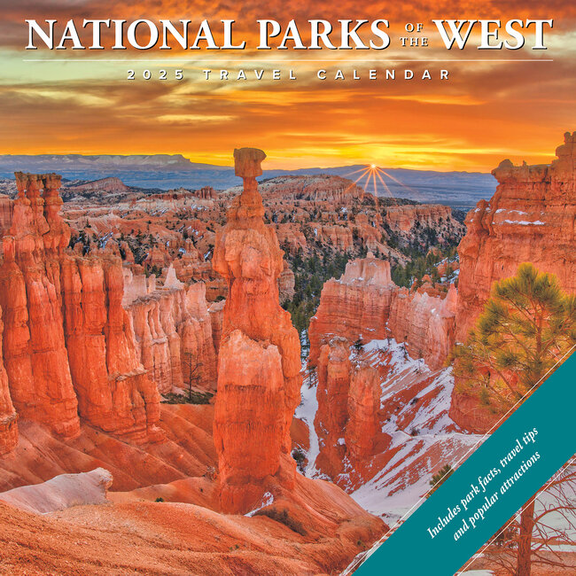 National Parks of the West Calendar 2025