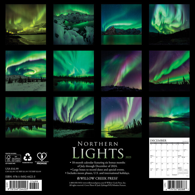 Buying Northern Lights Calendar 2025 simply order online