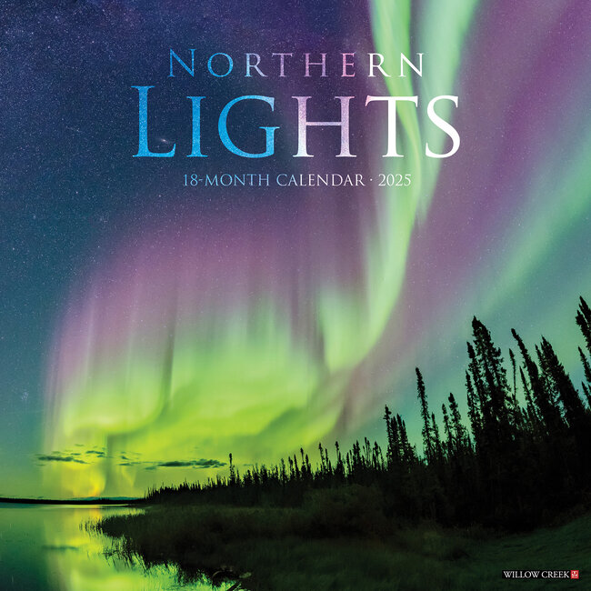 Calendario dell'aurora boreale 2025