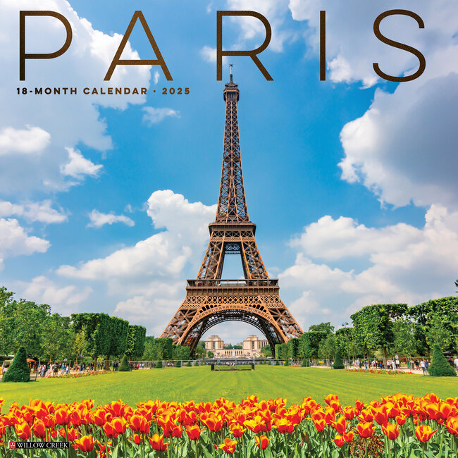 Willow Creek Calendario di Parigi 2025