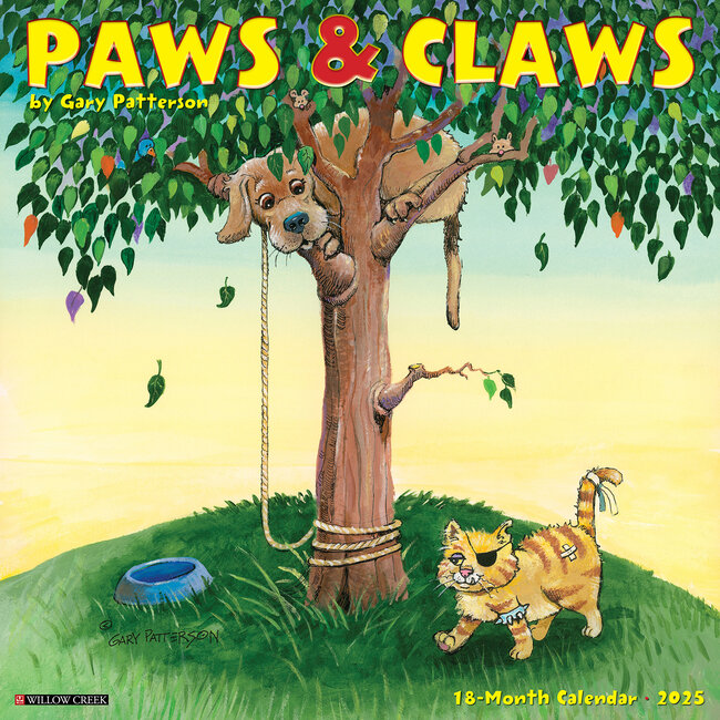 Paws and Claws Calendar 2025