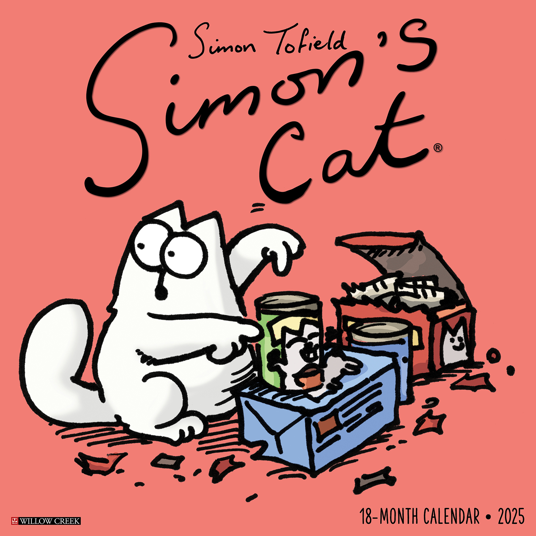 Simon's Cat Kalender 2025 Kopen? Bestel eenvoudig Online