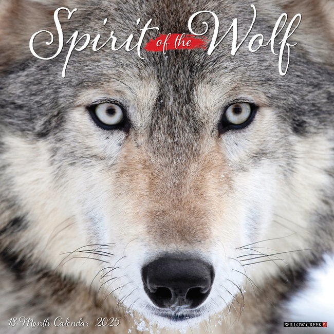 Willow Creek Spirit of the Wolf Calendar 2025
