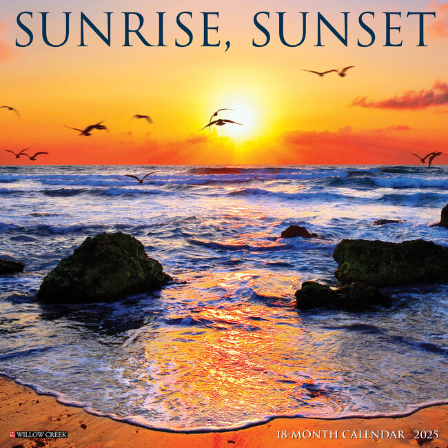 Sonnenaufgang-Sonnenuntergang-Kalender 2025