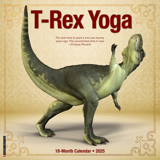 Willow Creek Calendario T-Rex Yoga 2025