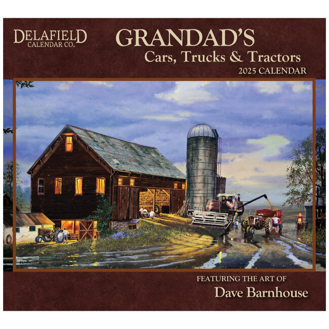 Dad's Cars, Trucks and Tractors Calendar 2025