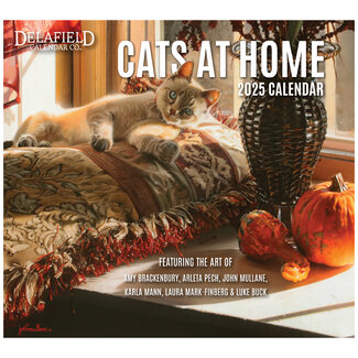 Cats at Home Calendar 2025