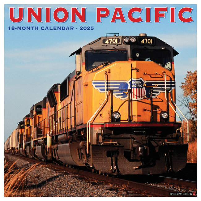 Calendrier Union Pacific 2025