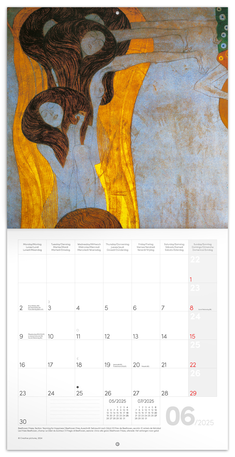 Acquista Gustav Klimt Calendario 2025 Ordina facilmente online