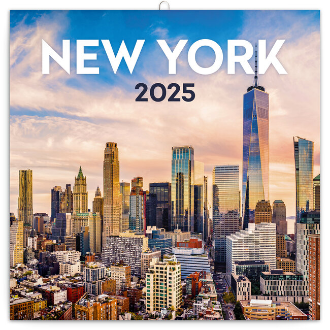 Calendario de Nueva York 2025 Presco