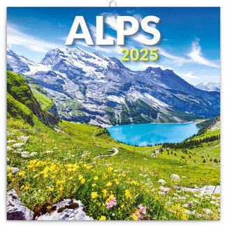 Presco Alps Calendar 2025