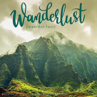 Willow Creek Wanderlust Calendar 2025