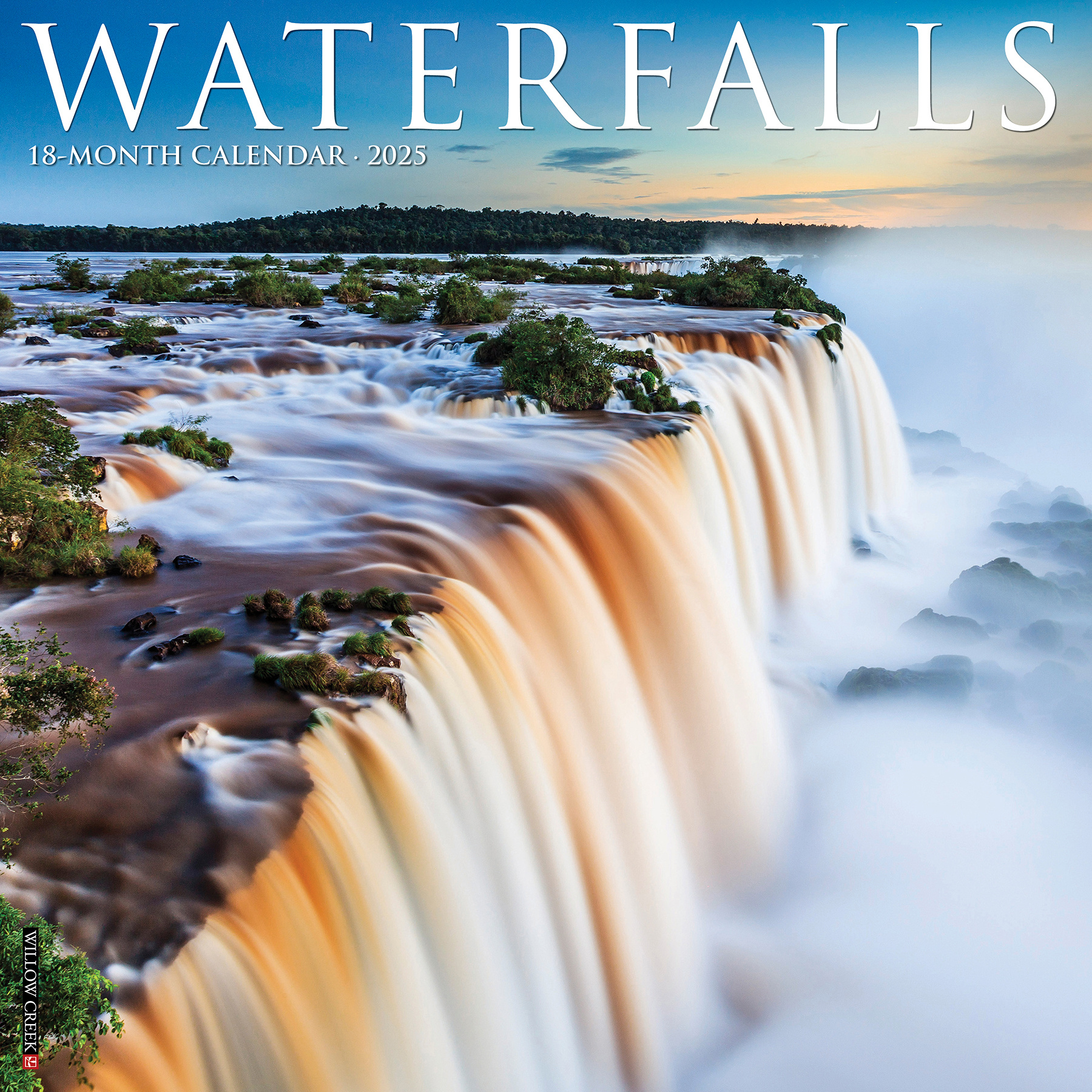 Buying Waterfalls Calendar 2025 simply order online Kalenderwinkel.nl