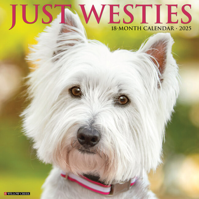Willow Creek West Highland White Terrier Calendar 2025
