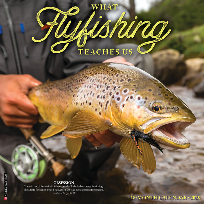 What Fly Fishing Teach Us Kalender 2025 Kopen? Bestel eenvoudig