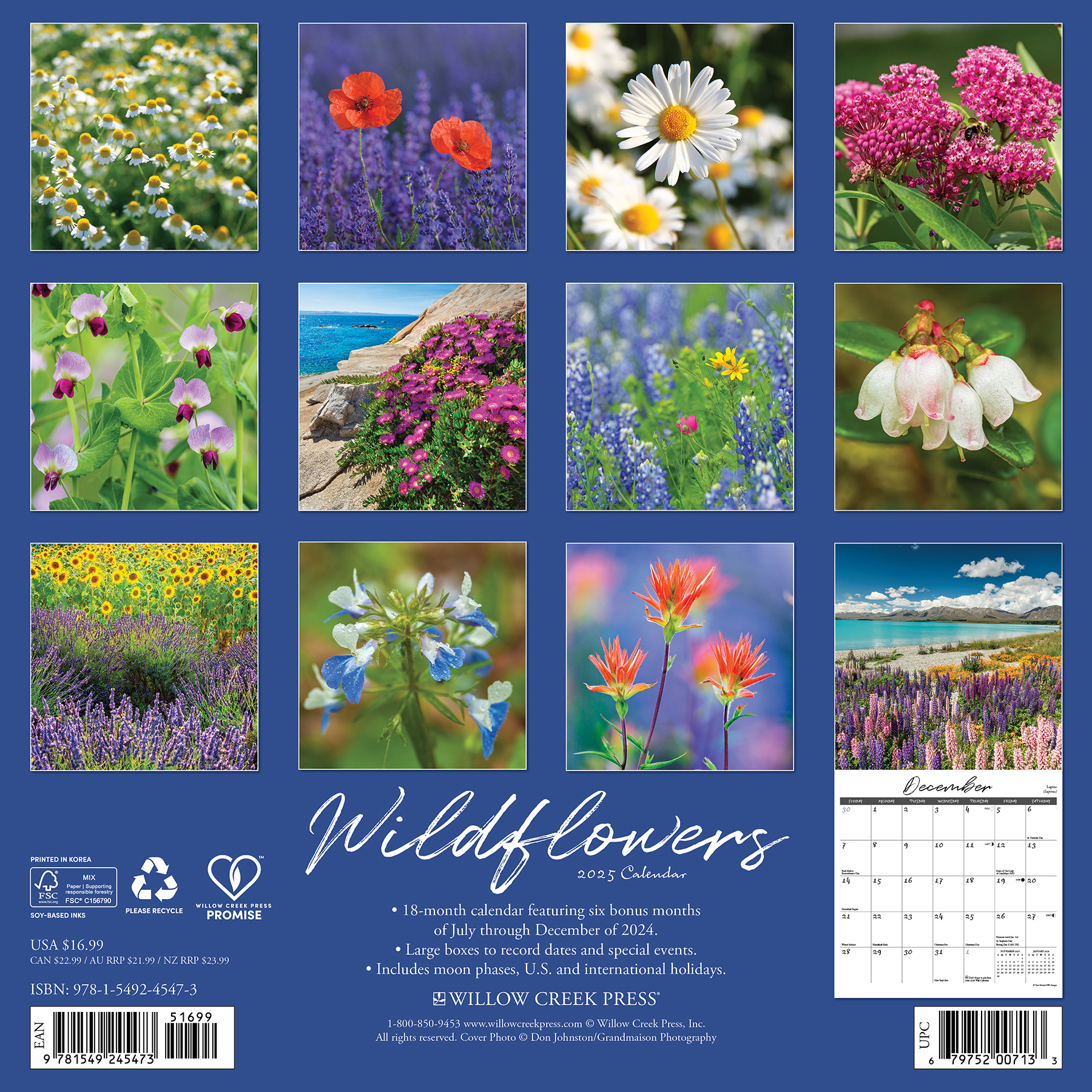Veldbloemen Kalender 2025 Kopen? Bestel eenvoudig Online