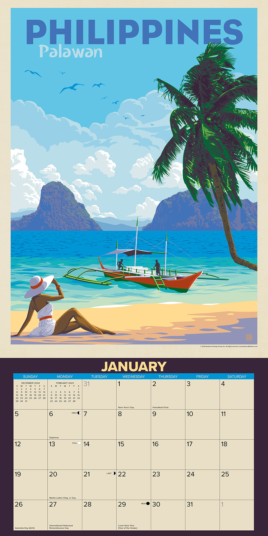 Buying World Travel Calendar 2025? Easily and quickly ordered online