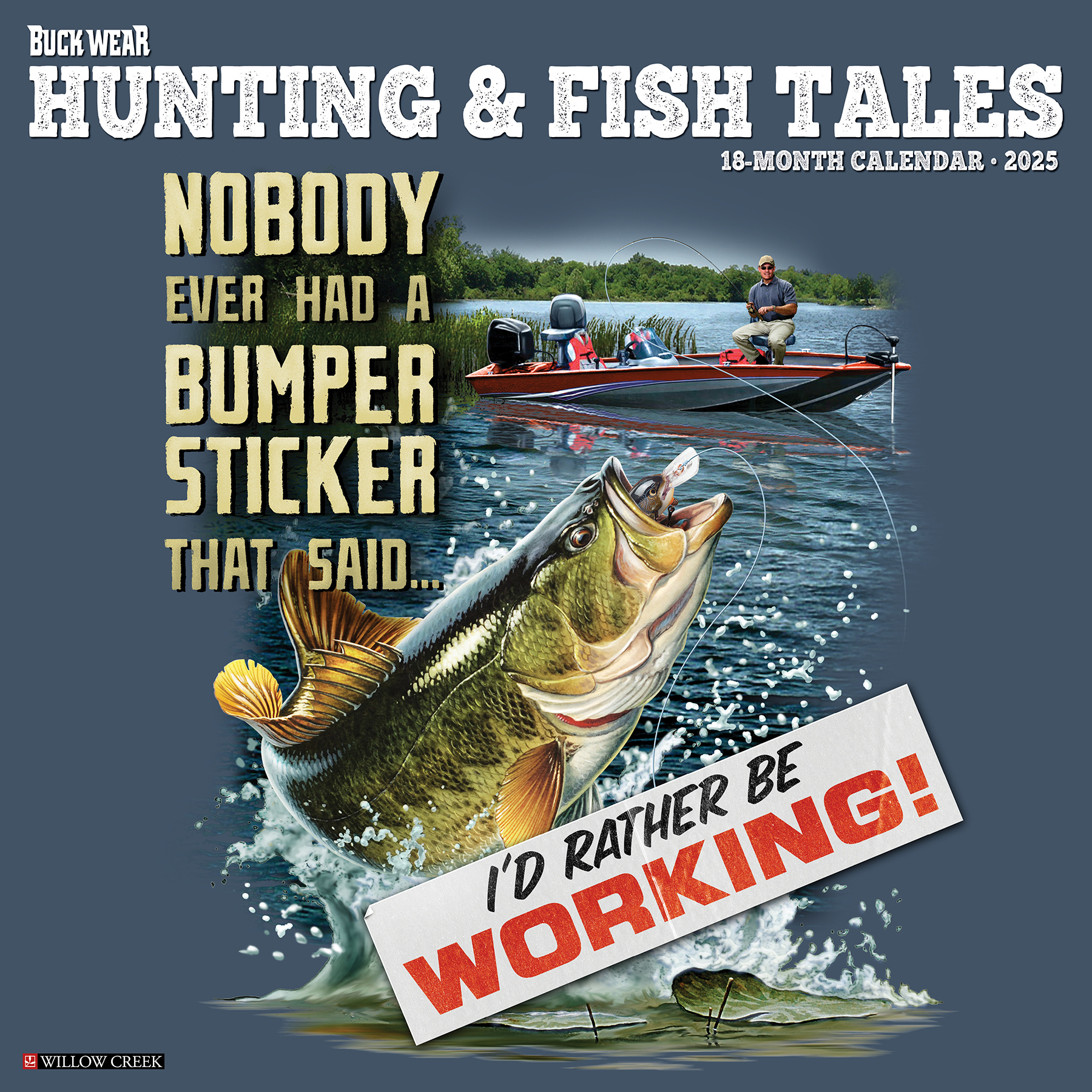 Buy Fishing & Hunting Calendar 2025? Order quickly and easily Kalenderwinkel.nl