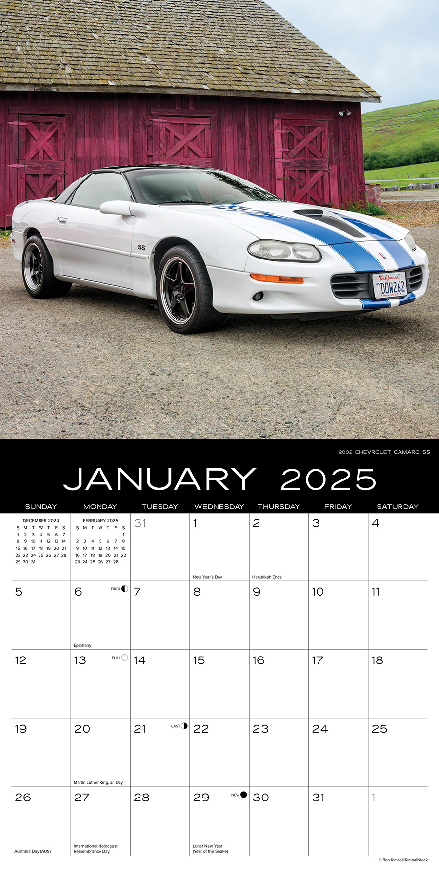 Buy Camaro Calendar 2025? Order online quickly and easily