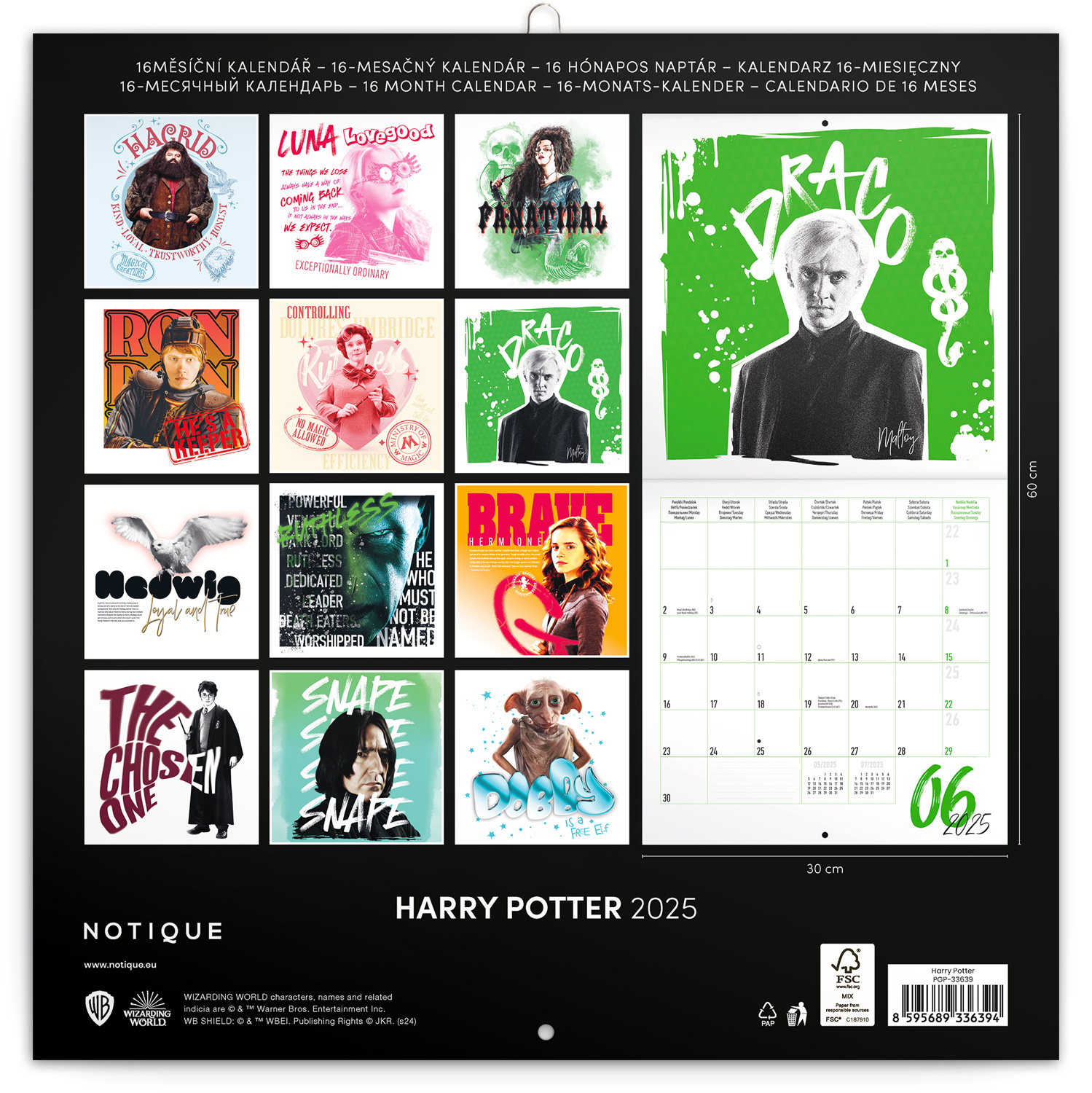 Harry Potter Kalender 2025 Kopen?  Bestel eenvoudig Online 