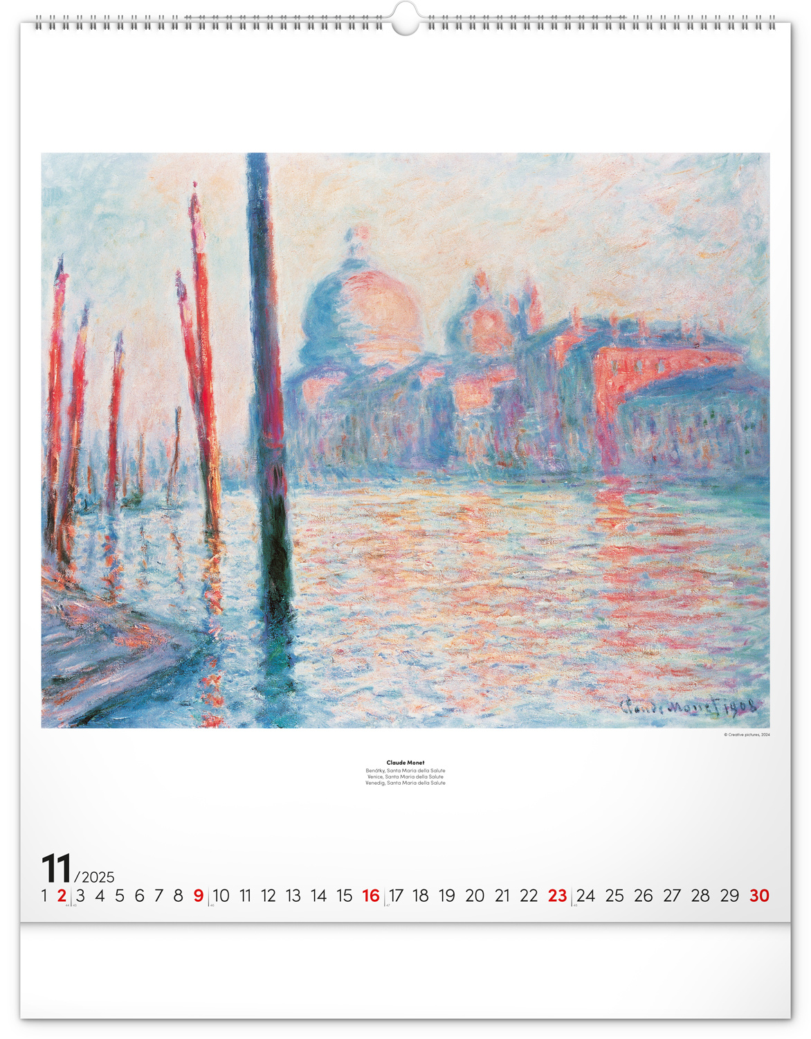 Impressionism Kalender 2025 Groot Kopen? Bestel eenvoudig Online