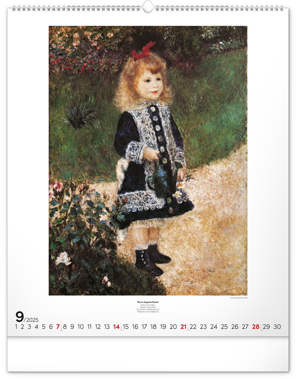Buying Impressionism Calendar 2025 Large Order easily online