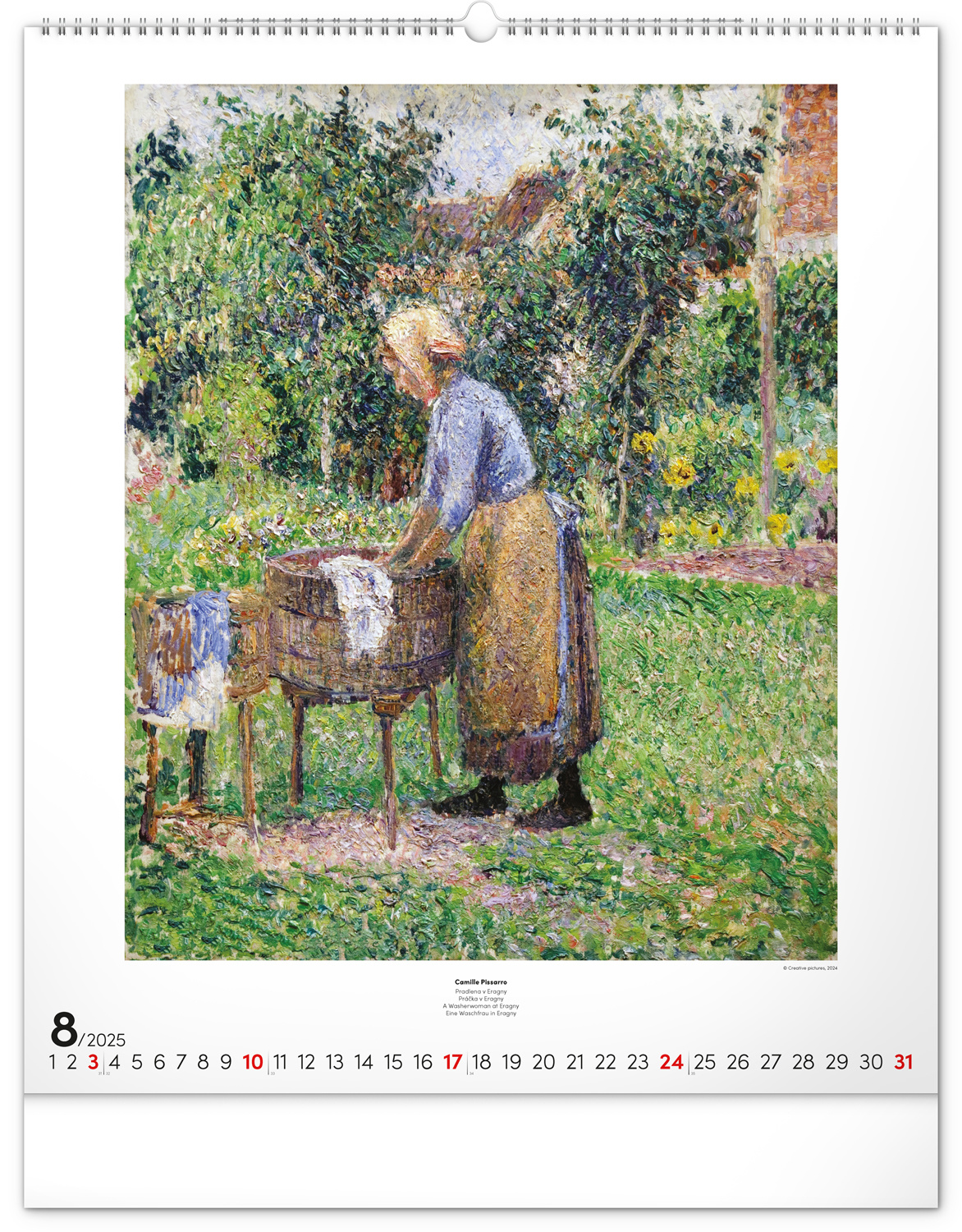 Buying Impressionism Calendar 2025 Large Order easily online