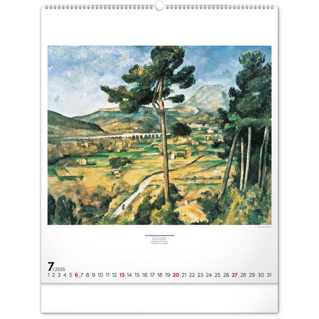 Buying Impressionism Calendar 2025 Large Order easily online
