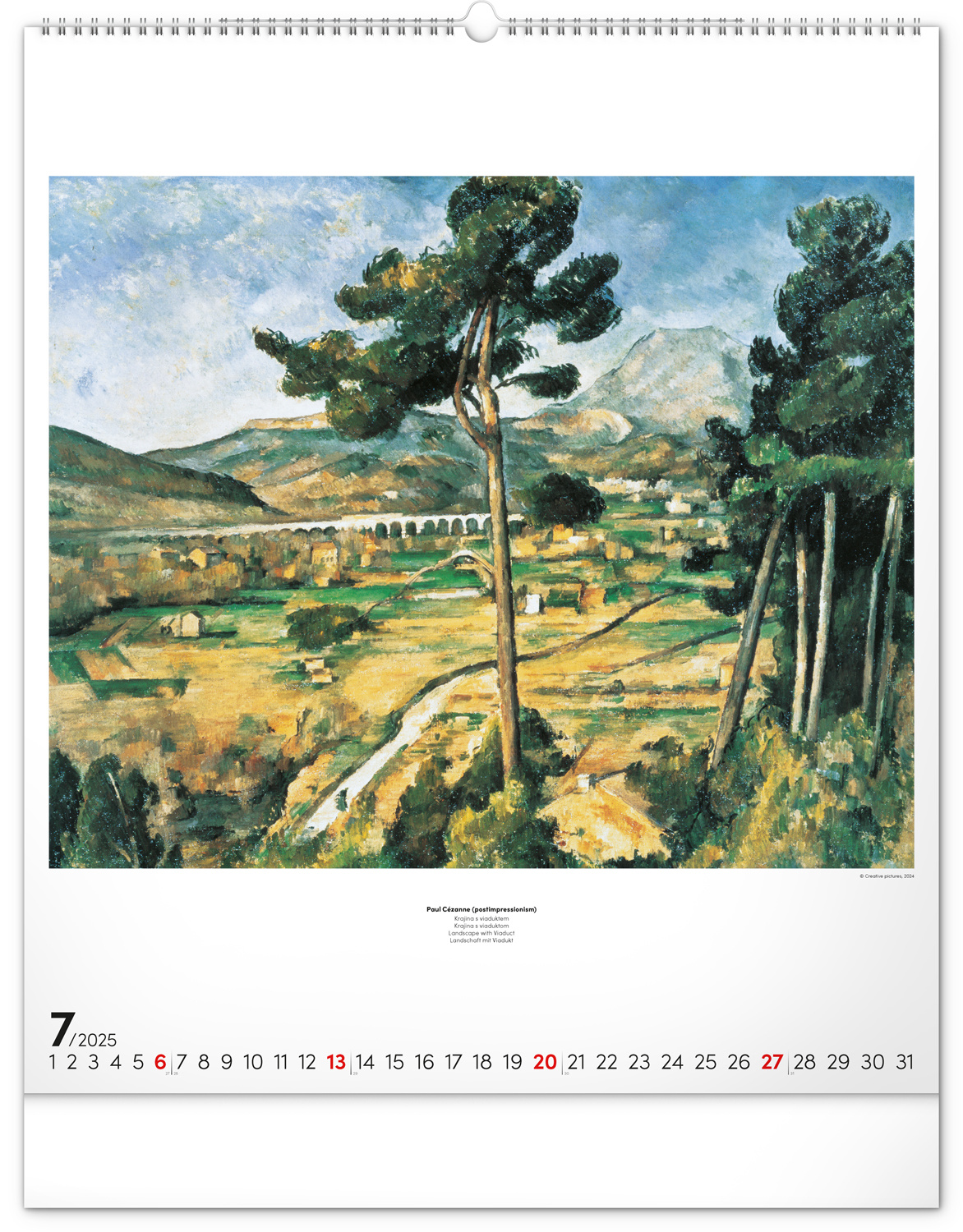 Buying Impressionism Calendar 2025 Large Order easily online
