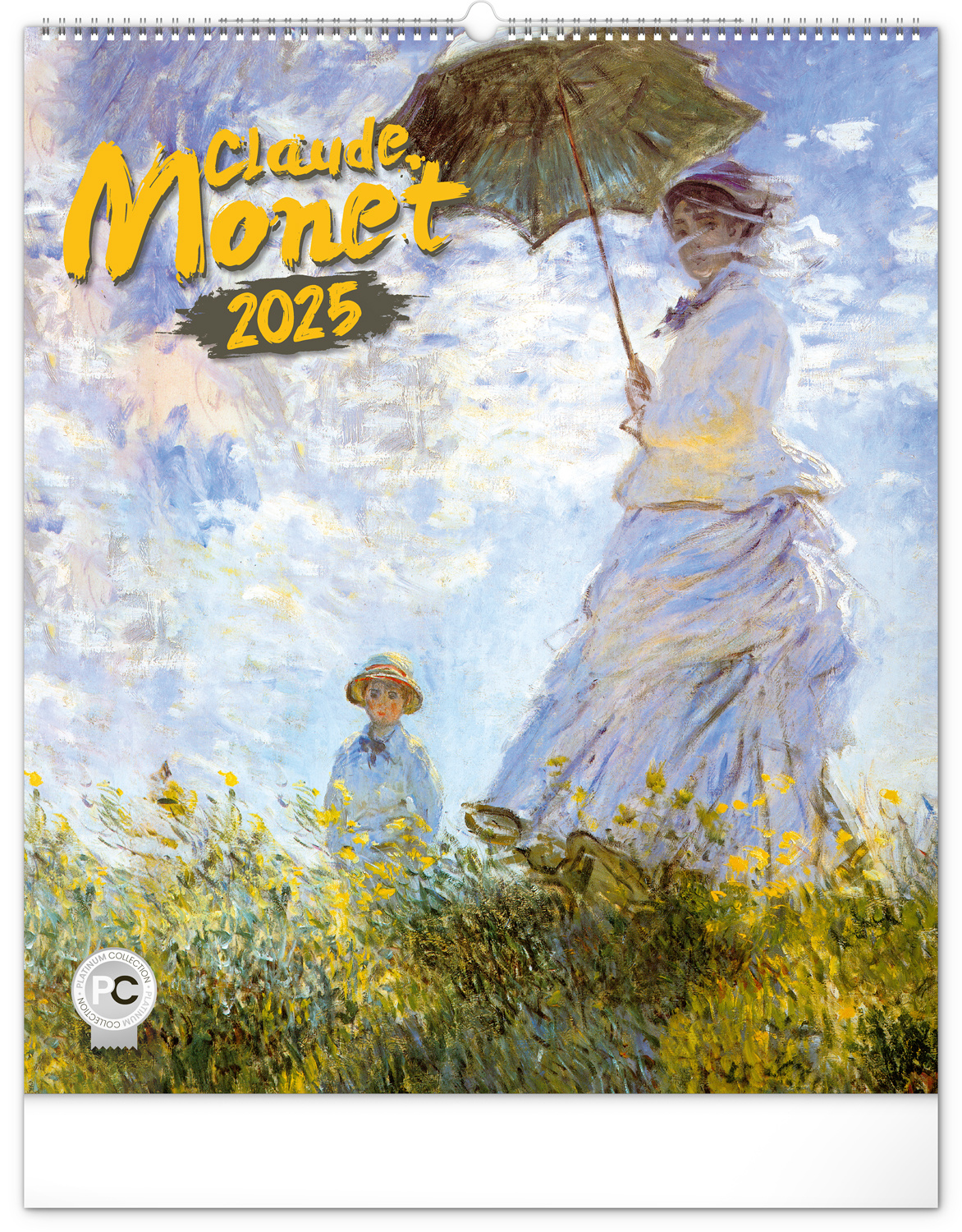 Claude Monet Kalender 2025 Groot