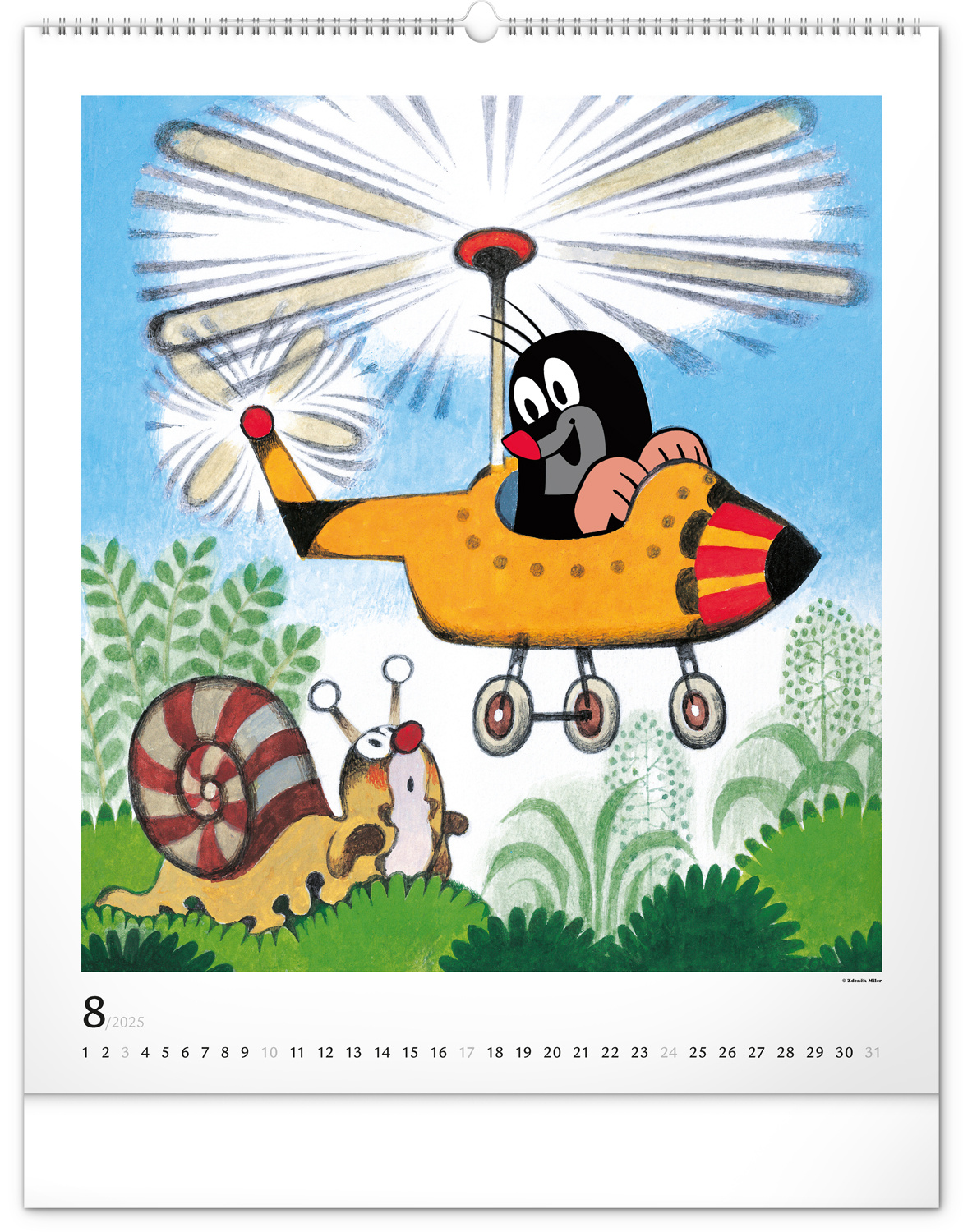 Little Mole Calendar 2025 Large Buy | Order easily online