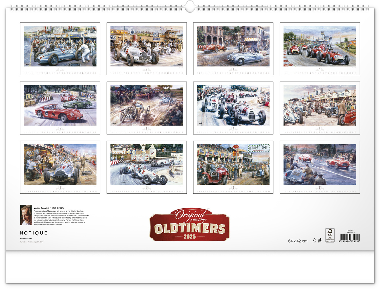 Oldtimers Kalender 2025 Kopen? Bestel eenvoudig Online