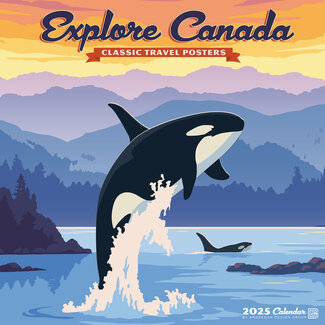 Willow Creek Explore Canada Calendar 2025