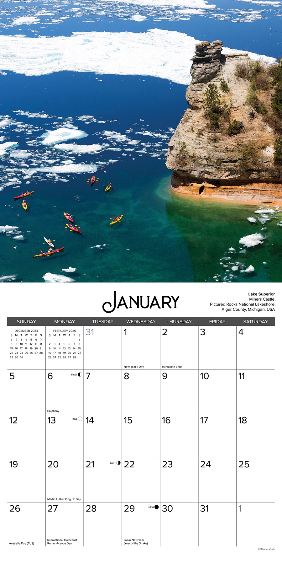 Buy Great Lakes Calendar 2025 Order online easily and quickly. Kalenderwinkel.nl