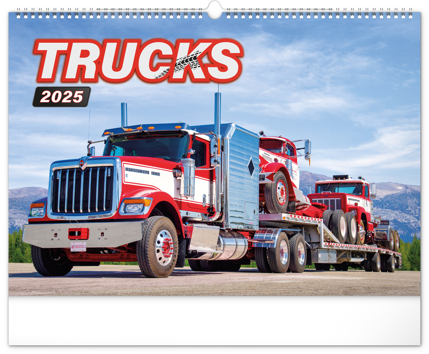 Buying Trucks Calendar 2025 Order easily online Kalenderwinkel.nl