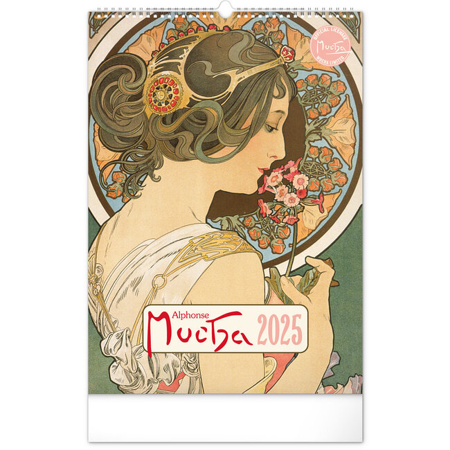 Alphonse Mucha Calendario 2025